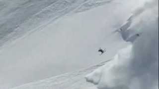 Skier EPIC backflips into Avalanche FRONT COMPANY TV  FCTV [upl. by Atteoj259]