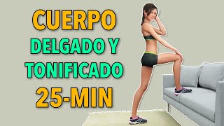 ENTRENAMIENTO EN CIRCUITO 25 MINUTOS CUERPO COMPLETO  CONSIGUE UN CUERPO DELGADO Y TONIFICADO [upl. by Enimsay6]