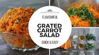 The best GRATED CARROT SALAD  Easy and Delicious [upl. by Ennayk19]