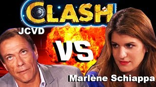 ❗️CLASH JCVD VS MARLENE SCHIAPPA dans ONPC❗️ [upl. by Zebadiah]