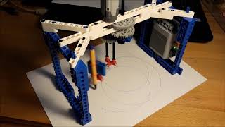 Lego 9686 Spirograph Planetary Gear [upl. by Dyl]