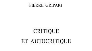 Pierre Gripari SADE ET LA LIBERTÉ [upl. by Ecnav]