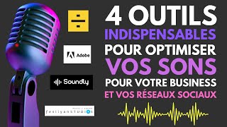 4 OUTILS liés au traitement du son et des effets sonores vraiment parfaits pour votre business [upl. by Nawd]