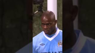 Mario Balotelli Shoulder Goal for Manchester City 🔥🔥🔥 football mariobalotelli manchestercity ⚽️ [upl. by Leirum296]