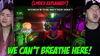 SKYHI  JUST BREATHE feat 3RACHA of Stray Kids Prod UTA MV  REACTION  LYRICS SEMIEXPLAINED [upl. by Enylekcaj]