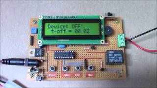 Programmable relay timer using PIC [upl. by Llenoj412]