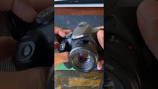 Unboxing Canon EF 50MM F18 STM Lens [upl. by Anertak621]