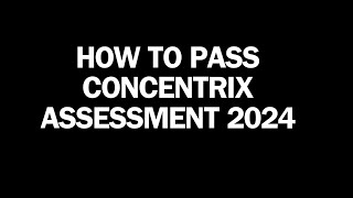 How to Pass Concentrix Interview Assessment 2024 Tips Playlist [upl. by Linker]