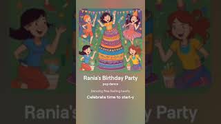 Happy birthday Rania 🥳🥳🎂 [upl. by Rotkiv74]