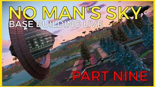 No Mans Sky  Base Building  Part 9  Atlas Shrine decoration and gardening [upl. by Buzz773]