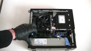 Dell Optiplex 3020 Upgrade RAM Video Card Hard Drive Install Change Replace [upl. by Ahsiena]