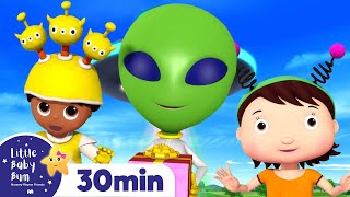 Aliens Song  Best Baby Songs  Nursery Rhymes for Babies  LittleBabyBum [upl. by Ariaec731]