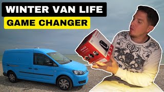 Low wattage heater options for winter van life UK  Stealth Micro Camper [upl. by Delaryd]