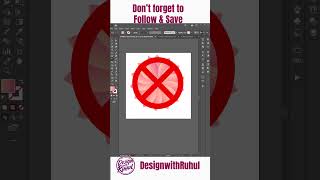 Rotate Tool Use of Adobe Illustrator shorts viral viralvideo viralreels tutorial viralshorts [upl. by Oria365]