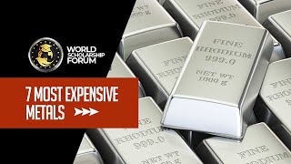 7 Most Expensive Metals [upl. by Walton]