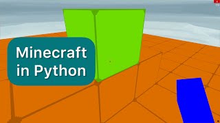 Minecraft in Python Ursina Engine Part 1 [upl. by Annmaria]