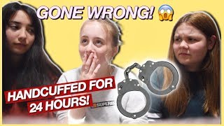 24 HOUR HANDCUFF CHALLENGE [upl. by Asilej577]