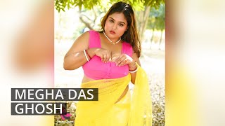 Megha Das Ghosh  PlusSize Curvy Model  Bio amp Facts [upl. by Yraeht]