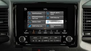 2025 Nissan Frontier  SiriusXMᴹᴰ Travel Link le cas échéant [upl. by Iharas870]