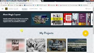 Tutoriel  Adobe Spark Post partie 3 [upl. by Zora34]