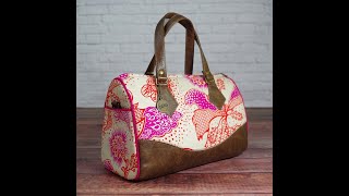 February 2023 Tuesday Class 2  Blanche Bowler Bag [upl. by Philbo]