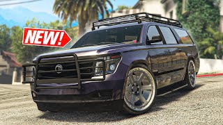 GTA 5 Online  NEW Declasse Granger 3600LX is Perfect SuburbanEscalade Customization [upl. by Mallis]