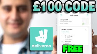 I FOUND a Deliveroo Discount Code for £100 FREE Food  Deliveroo Promo Code 2024 UK  EU  US [upl. by Tosch265]