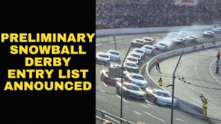 5 Flags Speedway Releases Preliminary Entry List For 56th Annual Snowball Derby [upl. by Venus]