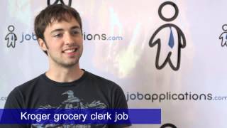 Kroger Interview  Grocery Clerk [upl. by Doubler]