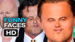 Funny Shrunken Faces of Famous Actors [upl. by Annekcm212]