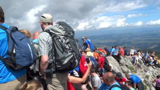 Giewont kolejka szok na szczycie Tatra Mountains [upl. by Bria406]