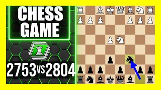 Sicilian Defense Taimanov Variation Intense Chess Game Watch and Learn [upl. by Nerok]