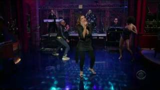 Nelly Furtado  Maneater  LIVE on David Letterman [upl. by Pirali837]