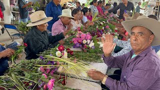 Asunción Ocotlán Oaxaca 2024  preparación para la calenda en honor a la virgen de Asunción [upl. by Yrtsed]