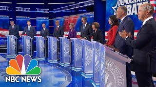 Watch Highlights From Round 1 Of The First Democratic Debate  NBC News [upl. by Zenda399]