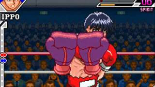 Hajime No Ippo  The Fighting  GBA  Full Gameplay English Patched [upl. by Sherwynd]