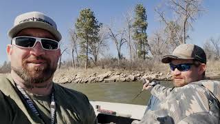 Missouri River Spring Walleye Opener Mandan North Dakota [upl. by Giovanna698]