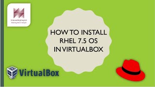 HOW TO INSTALL RHEL 75 IN VIRTUAL BOX [upl. by Ahsekam]