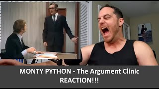 American Reacts to MONTY PYTHON The Argument Clinic REACTION [upl. by Nnaeirual314]