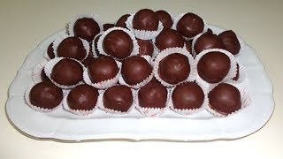 كرات الشوكولاتة التونسية سهلة التحضير بمذاق مميز وبدون فرن  Gâteau au Chocolat sans Cuisson [upl. by Notserk]