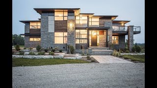 Refined Contemporary Home in Ontario Canada  Sothebys International Realty [upl. by Annahtur]