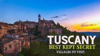 Best kept secret villages in TUSCANY VLOG Less known Tuscan places like Montalcino to visit in 2021 [upl. by Aixela]