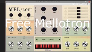 Free Mellotron Vsti  Mel Lofi No talking [upl. by Nitsuga]