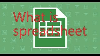 what is spreadsheet in hindi  Shubham Jangid [upl. by Jeunesse]