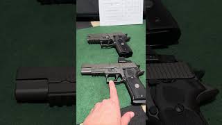 Sig P365 AXG Legion comparison and dimension comparison to P229 Legion amp P220 Legion 10mm [upl. by Hermione727]