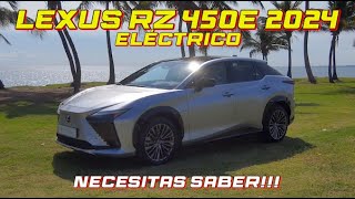 LEXUS RZ 450E 2024  El primer SUV eléctrico de Lexus [upl. by Alcina978]