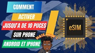 Comment ACHETERCONVERTIR une carte SIM en eSIM et comment lACTIVER sur iPhone et Android [upl. by Twelve]