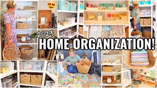 HOME ORGANIZATION IDEAS😍 ORGANIZE WITH ME  DECLUTTERING AND ORGANIZING MOTIVATION 2023 [upl. by Kinnon]