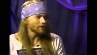 Axl Rose RARE 1993 Interview [upl. by Judsen]