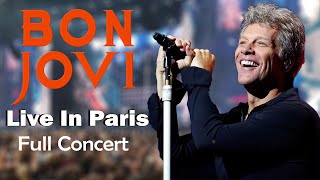 Bon Jovi Live In Paris Full Concert 2022 [upl. by Kolnick]